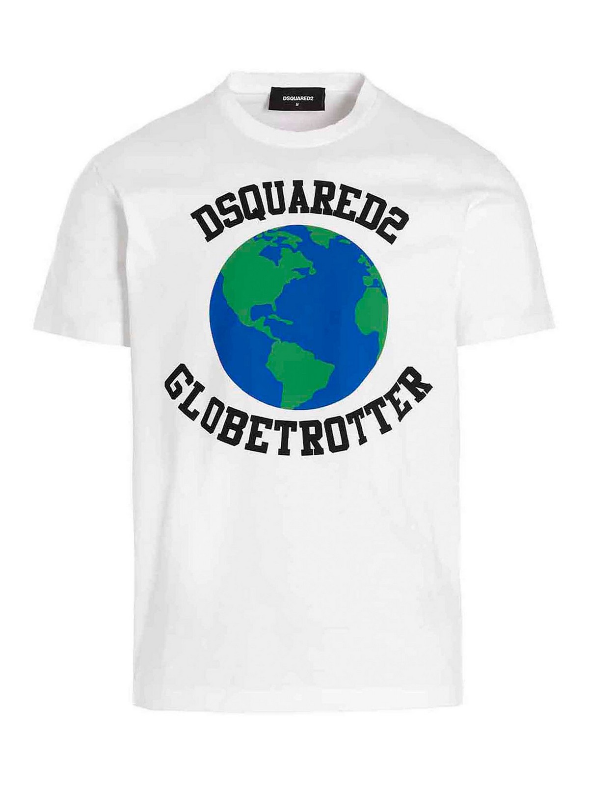 Globetrotter t-shirt S74GD1030S23009100 (Dsquared2 / Tシャツ・カットソー ) | Dsquared2 (ディースクエアード)
