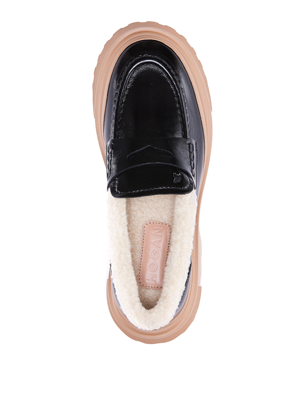 Leather loafers with Teddy lining HXW6290EP5044A0L0O (HOGAN / ローファー ) | HOGAN (ホーガン)(3)
