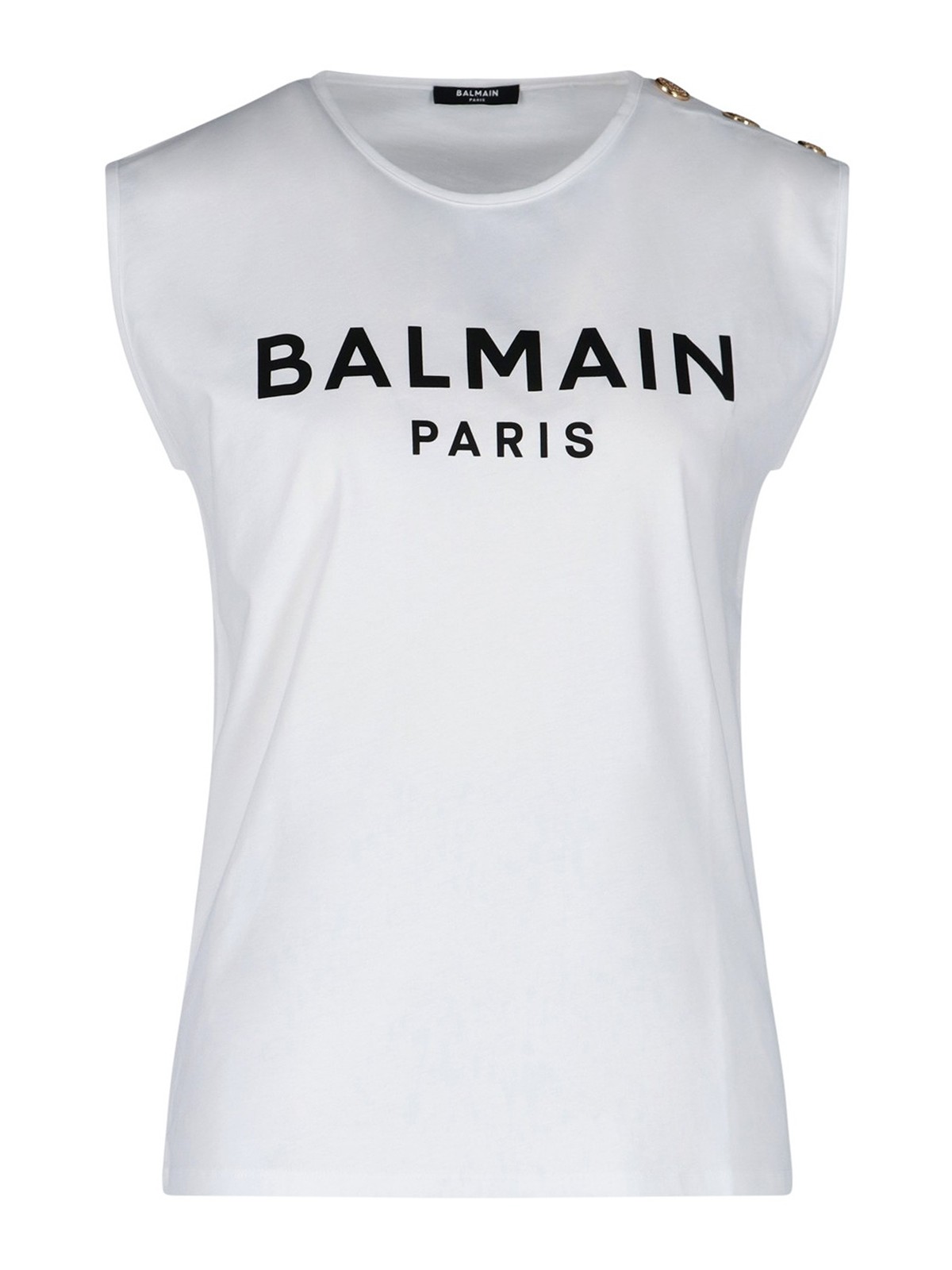 Logo buttons top YF1EB015BB02GAB (Balmain / タンクトップ・キャミソール ) | Balmain (バルマン)