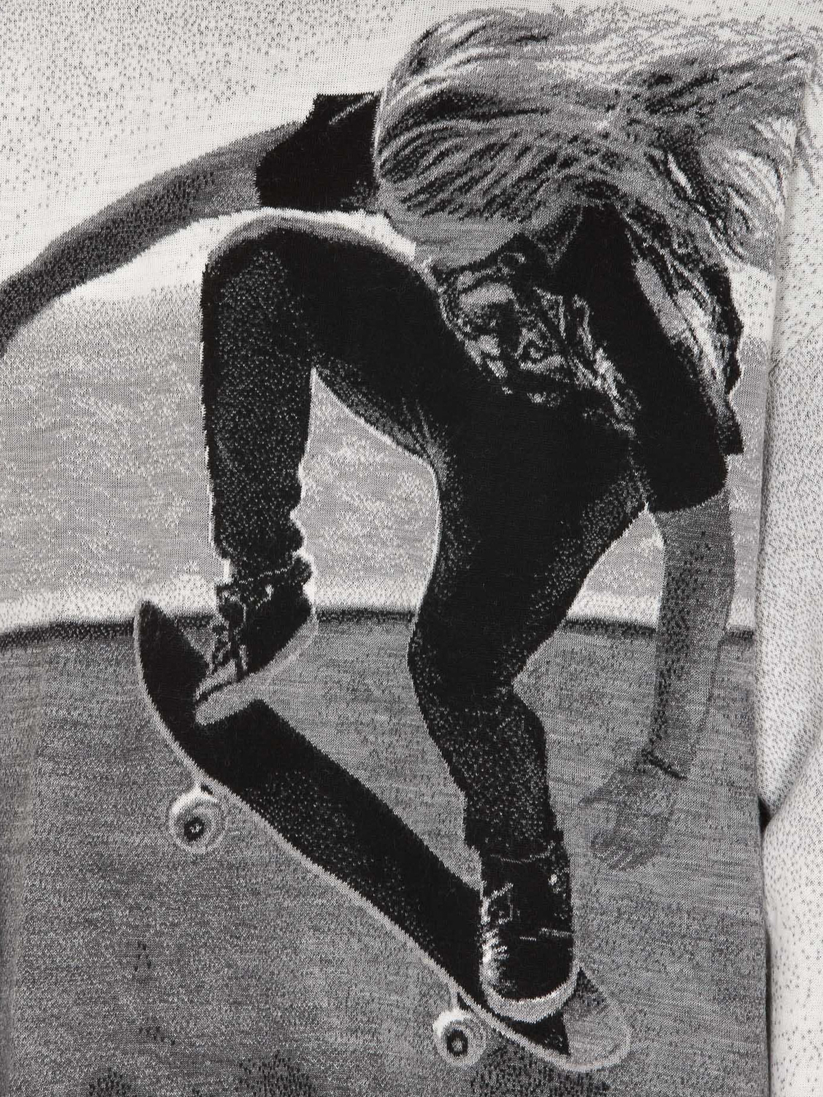 Printed colour block hoodie PMHA055F22KNI0010810 (Palm Angels / スウェット・フーディー ) | Palm Angels (パームエンジェルス)(3)