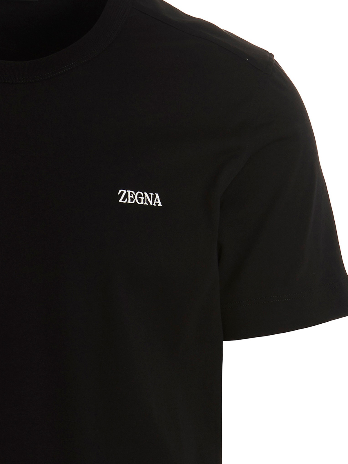 Logo embroidery T-shirt E7360A5B760K09 (ZEGNA / ニット・セーター・カーディガン ) | ZEGNA (ゼニア)(2)