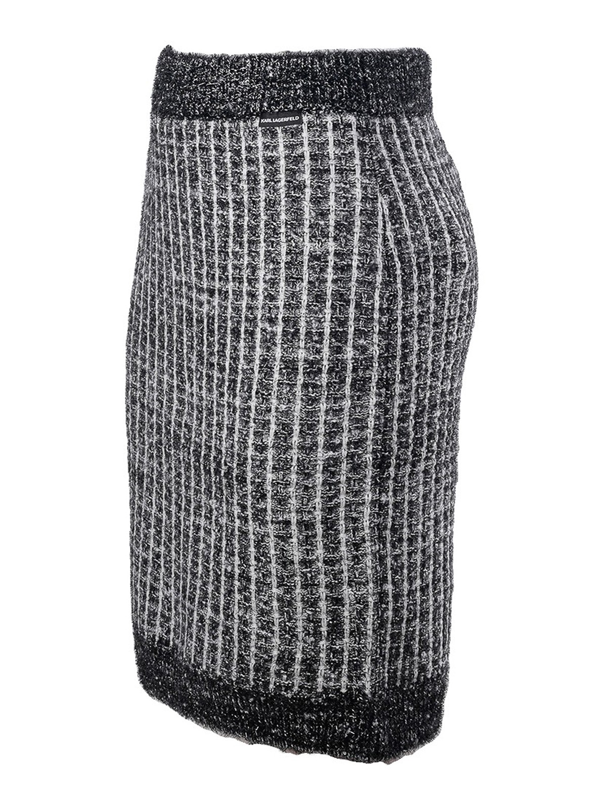 Bouclé knit skirt 226W1251998 (KARL LAGERFELD / スカート ) | KARL LAGERFELD (カール・ラガーフェルド)(2)