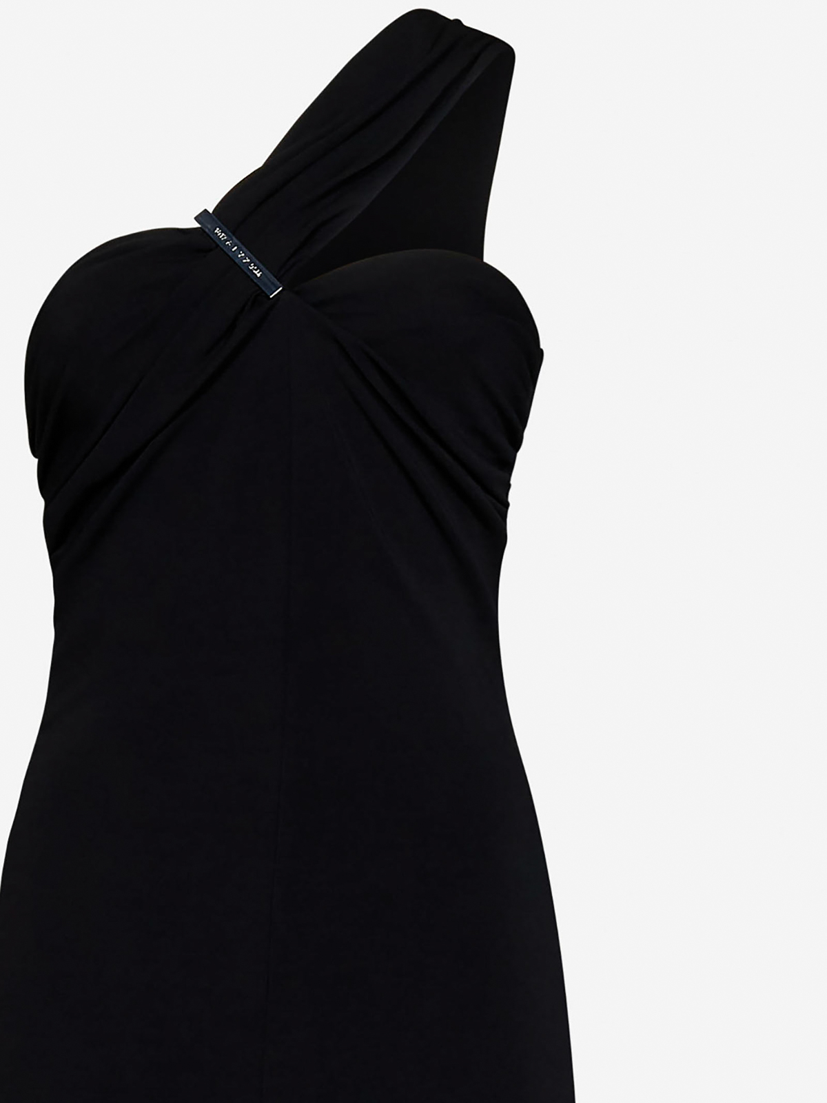 One-shoulder dress with logo plaque AAWDR0114FA01BLK0001 (1017-ALYX-9SM / ワンピース・ドレス・オールインワン ) | 1017-ALYX-9SM (アリクス)(2)