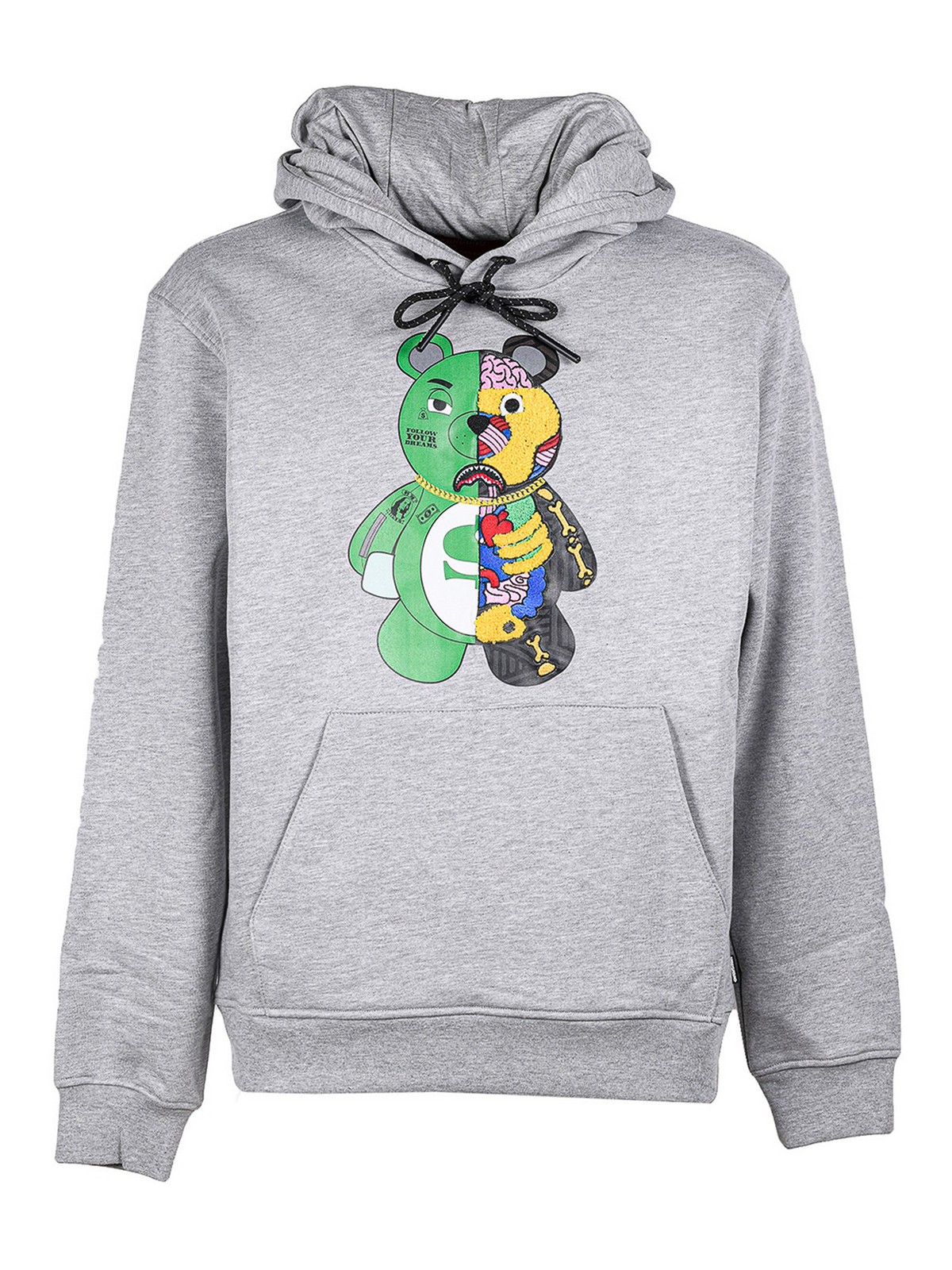 Anatomy Bear hoodie SP223GREYGRIGIO (SPRAYGROUND / スウェット・フーディー ) | SPRAYGROUND (スプレーグラウンド)