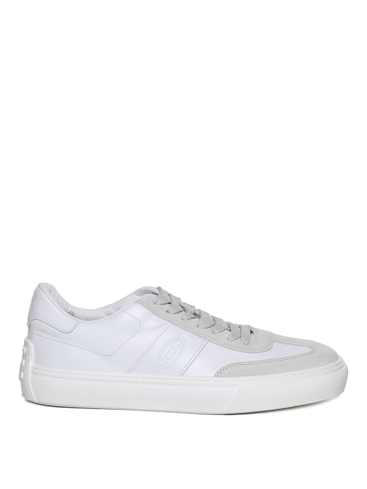 Leather sneakers with suede details XXM03E0GC50BKB9998 (Tod's / スニーカー ) | Tod's (トッズ)