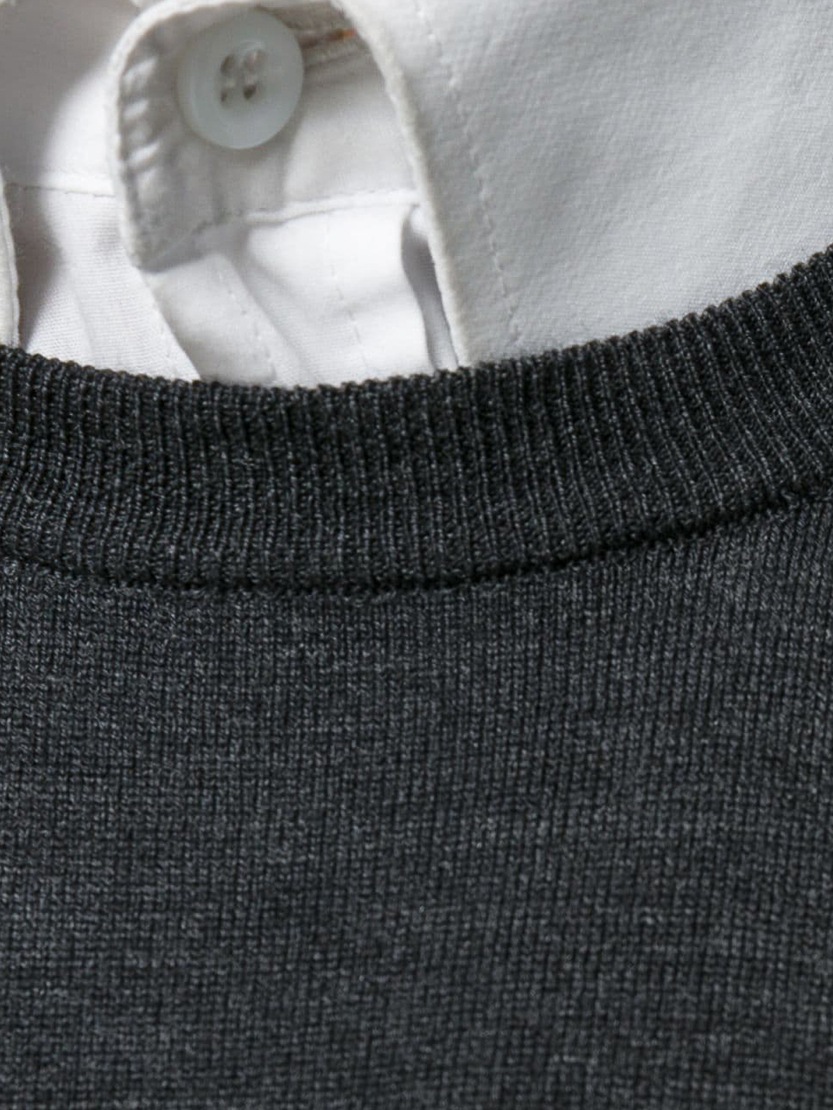 Wool blend crewneck 811935Z0290N7027 (ZANONE / ニット・セーター・カーディガン ) | ZANONE (ザノーネ)(3)