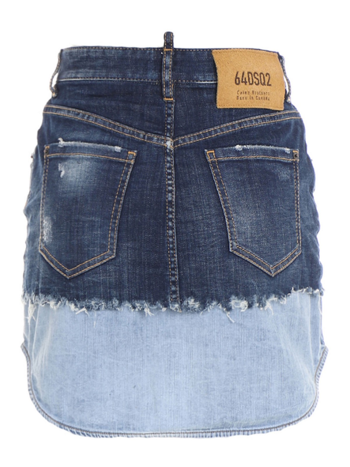 Cotton mini skirt S75MA0833S30342470 (Dsquared2 / スカート ) | Dsquared2 (ディースクエアード)(1)