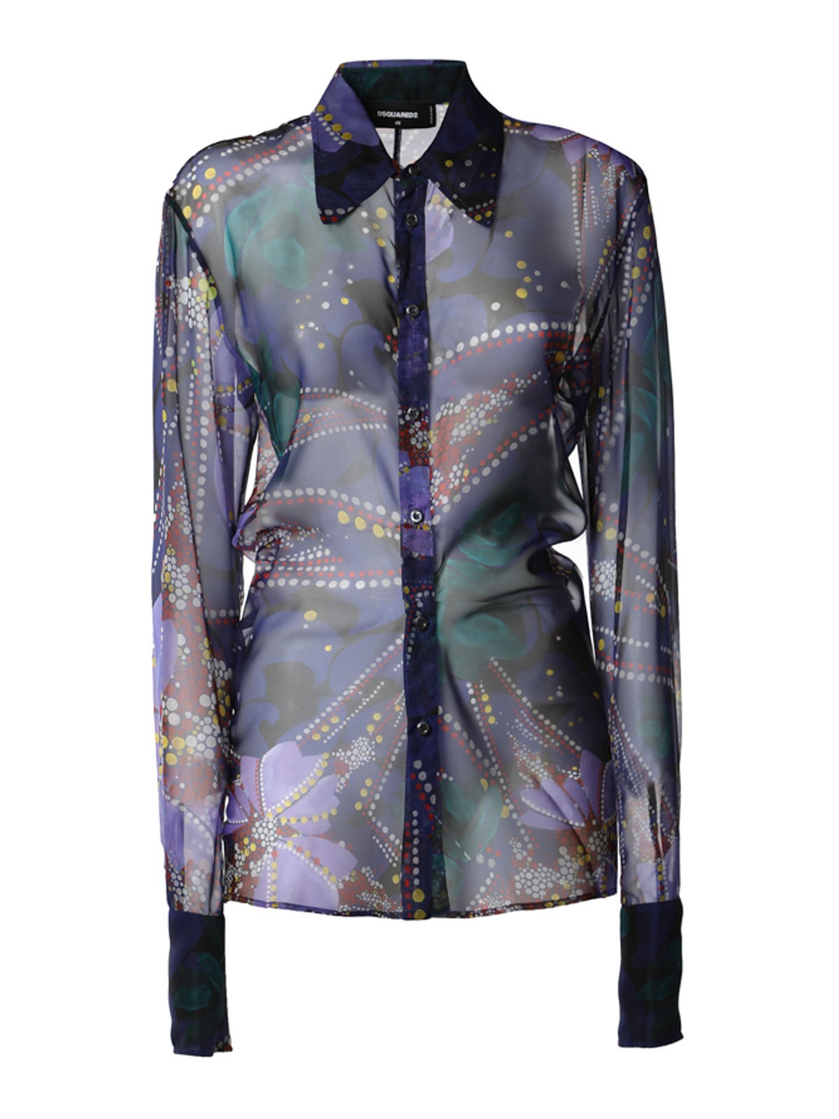 Chiffon shirt S72DL0711S76473001S (Dsquared2 / シャツ・ブラウス ) | Dsquared2 (ディースクエアード)