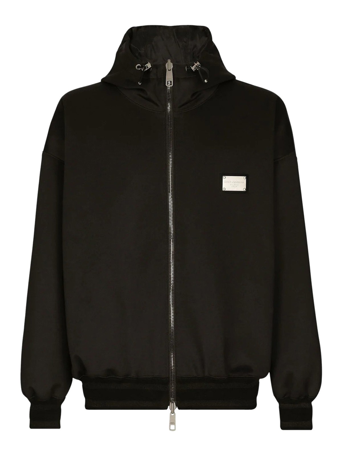 Padded jacket with logo plaque G9ZT7TFUGK6N0000 (Dolce & Gabbana / ダウンジャケット・コート ) | Dolce & Gabbana (ドルチェガッバーナ)