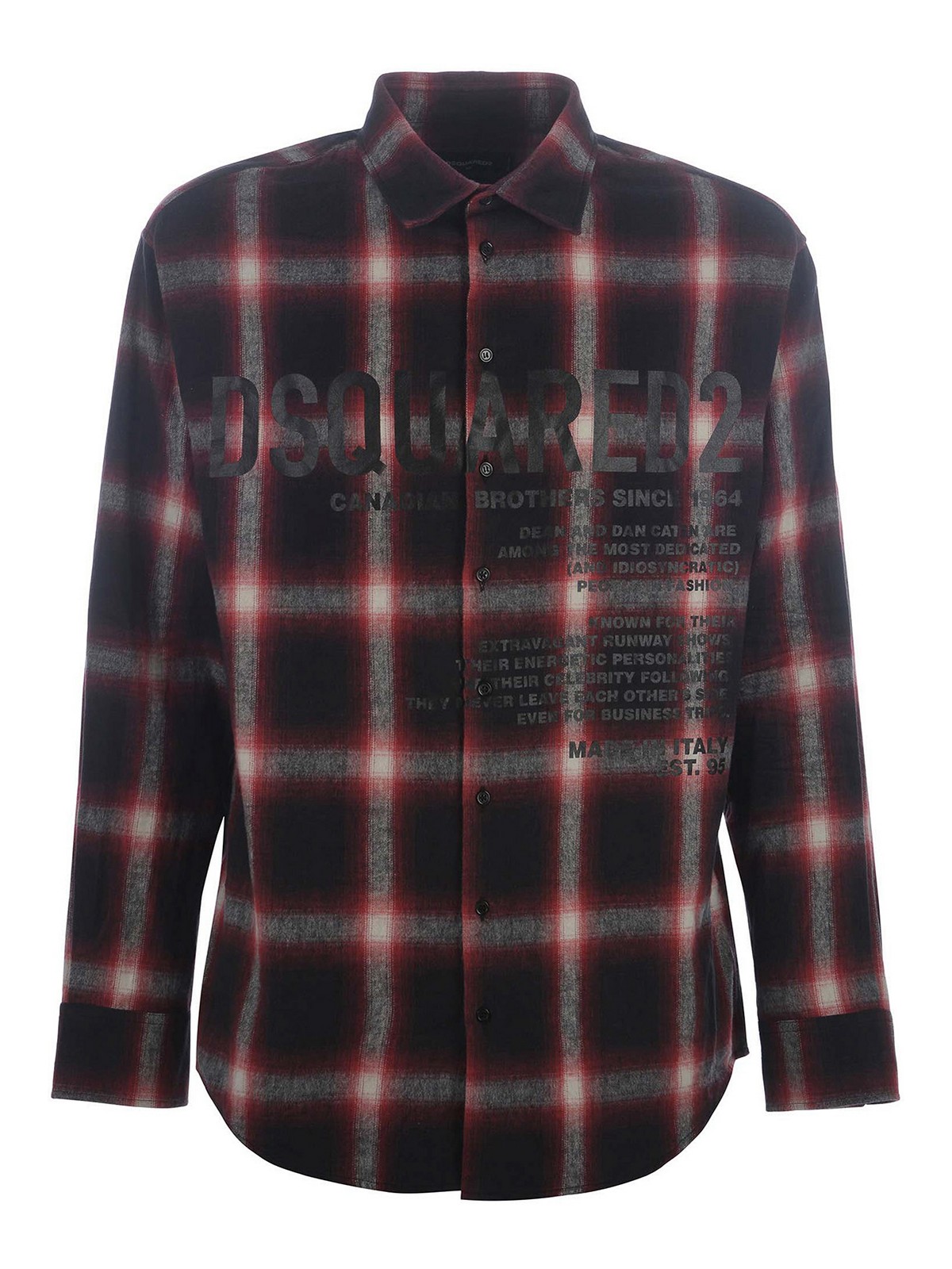 Cotton shirt S74DM0647S54782001F (Dsquared2 / シャツ・ブラウス ) | Dsquared2 (ディースクエアード)
