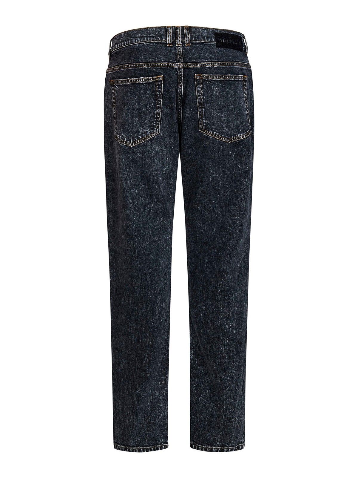 Straight leg cotton jeans with logo AH1MG000DD100PC (Balmain / ジーンズ ) | Balmain (バルマン)(1)