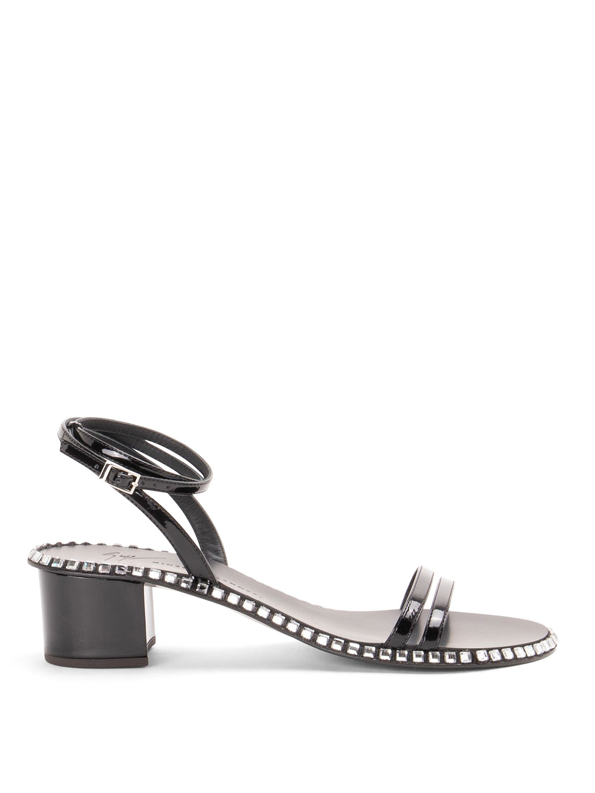 Black tech fabric sandals E200013NERO (GIUSEPPE ZANOTTI / サンダル ) | GIUSEPPE ZANOTTI (ジュゼッペ ザノッティ)