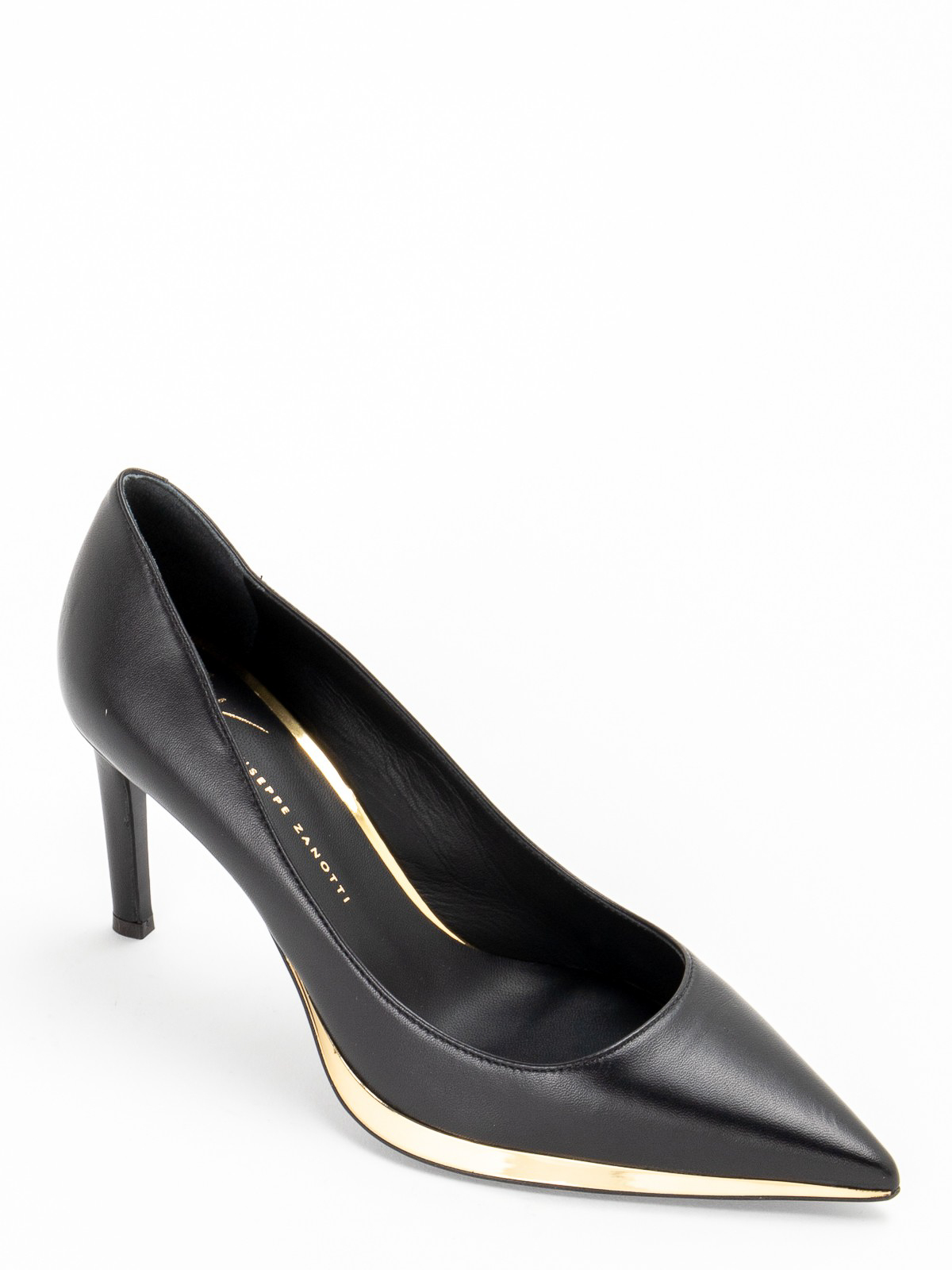 Black leather high-heel shoes I260008NERO (GIUSEPPE ZANOTTI / パンプス・ハイヒール ) | GIUSEPPE ZANOTTI (ジュゼッペ ザノッティ)(3)