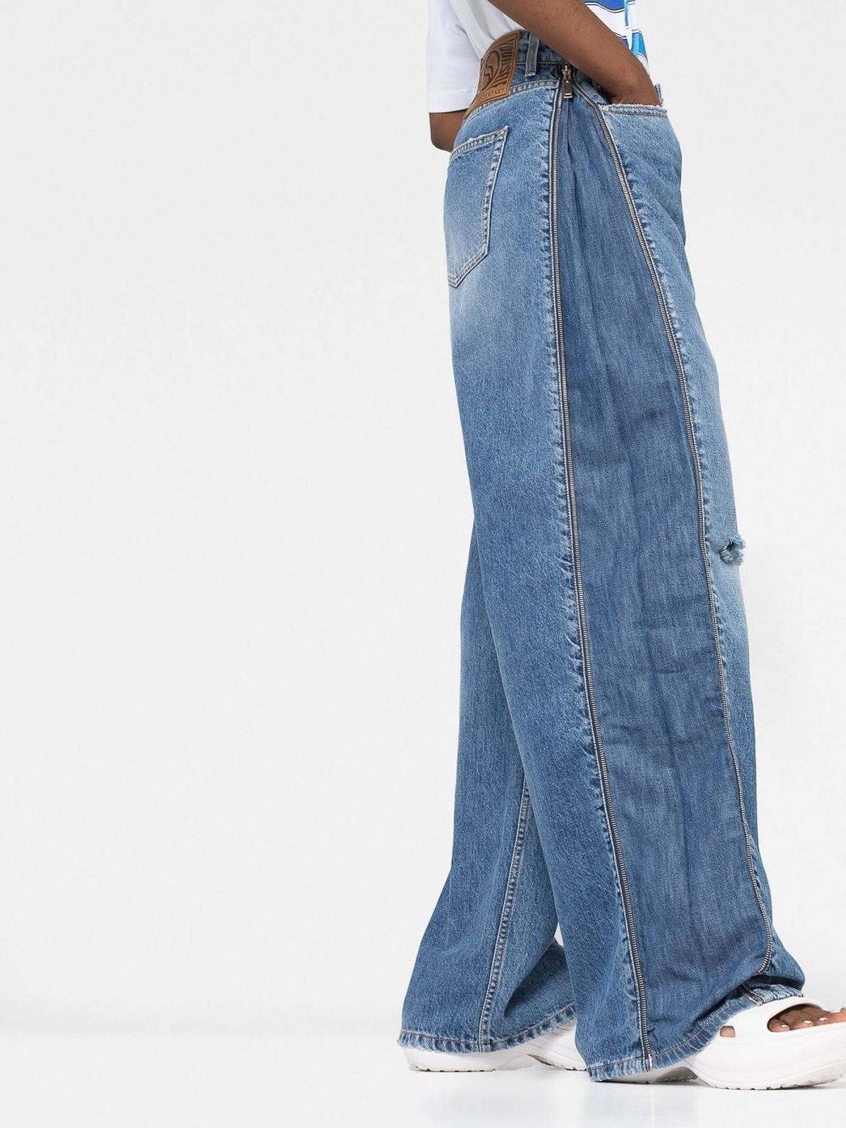 High-waist straight jeans 6D01293SPH274406 (Stella McCartney / ジーンズ ) | Stella McCartney (ステラ マッカートニー)(2)