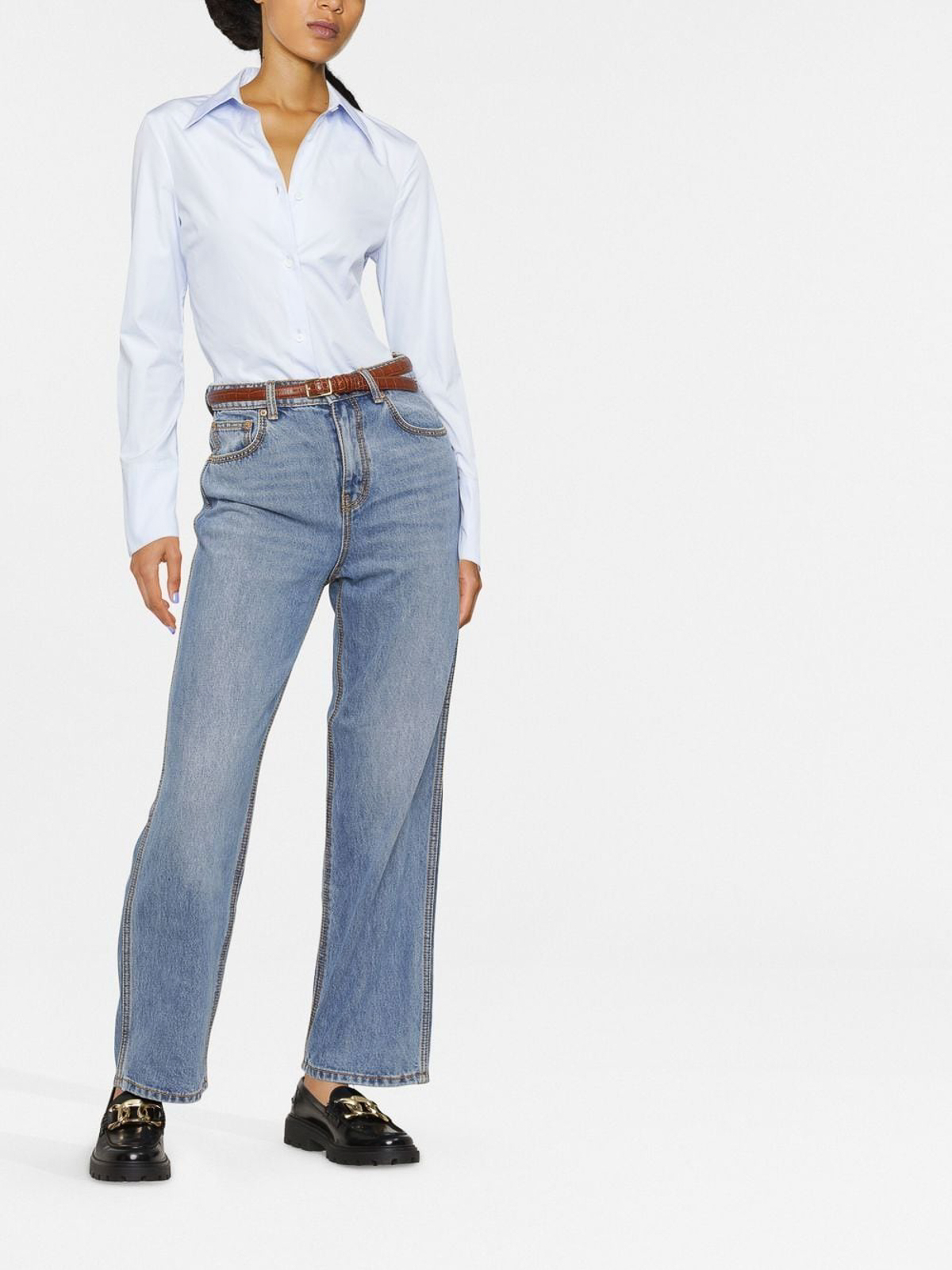 High rise straight jeans 136746099 (TORY BURCH / ジーンズ ) | TORY BURCH (トリーバーチ)(1)