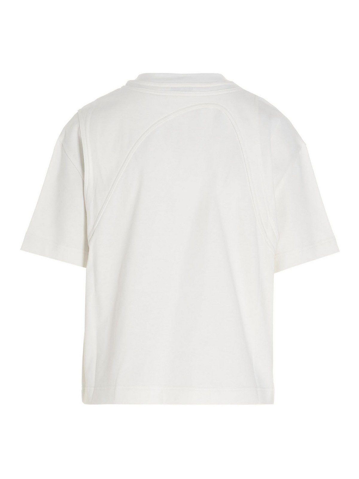 Logo embroidery t-shirt 694676QLAA69000 (Alexander McQUEEN / Tシャツ・カットソー ) | Alexander McQUEEN (アレキサンダー・マックイーン)(1)