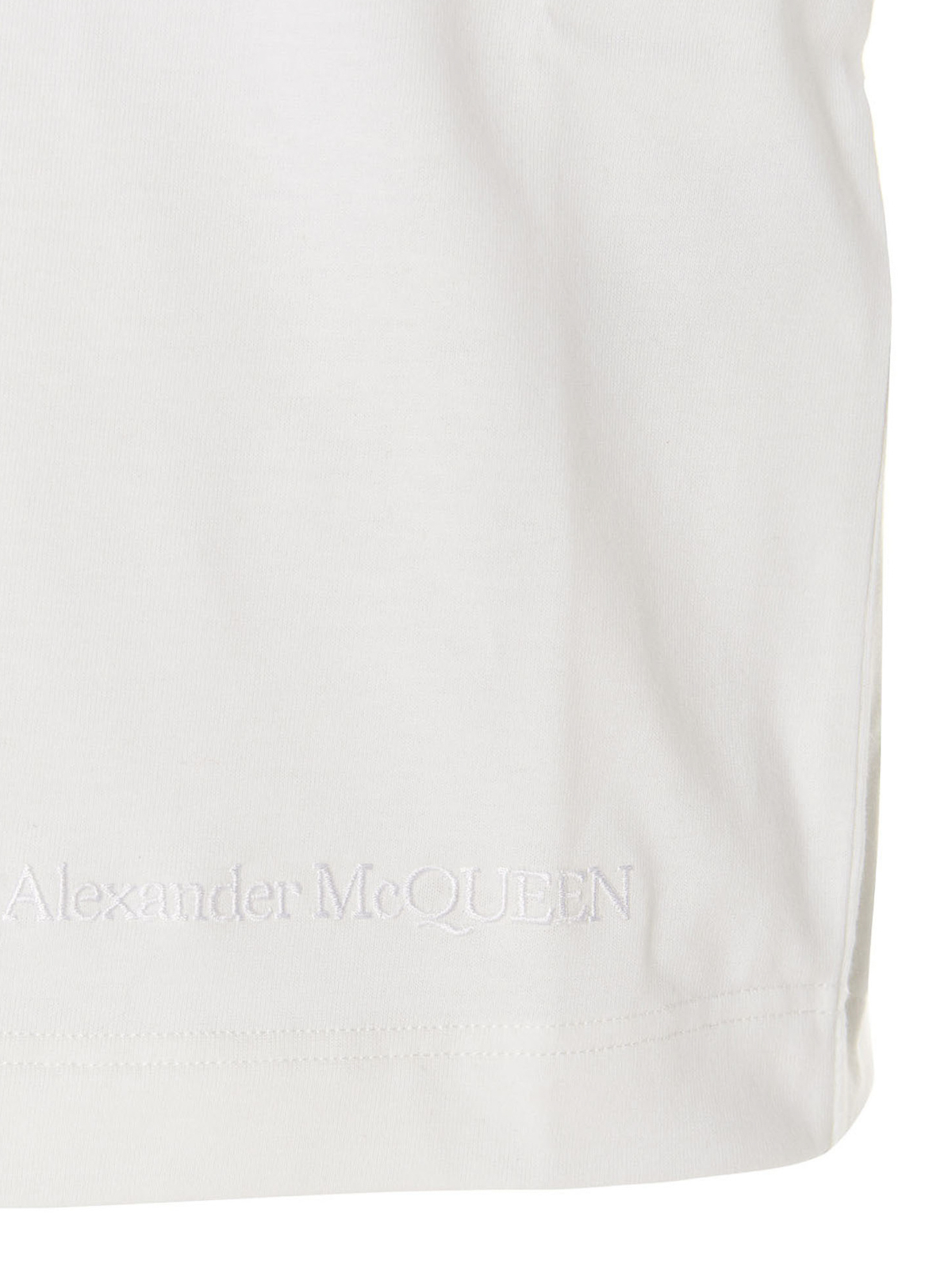 Logo embroidery t-shirt 694676QLAA69000 (Alexander McQUEEN / Tシャツ・カットソー ) | Alexander McQUEEN (アレキサンダー・マックイーン)(3)