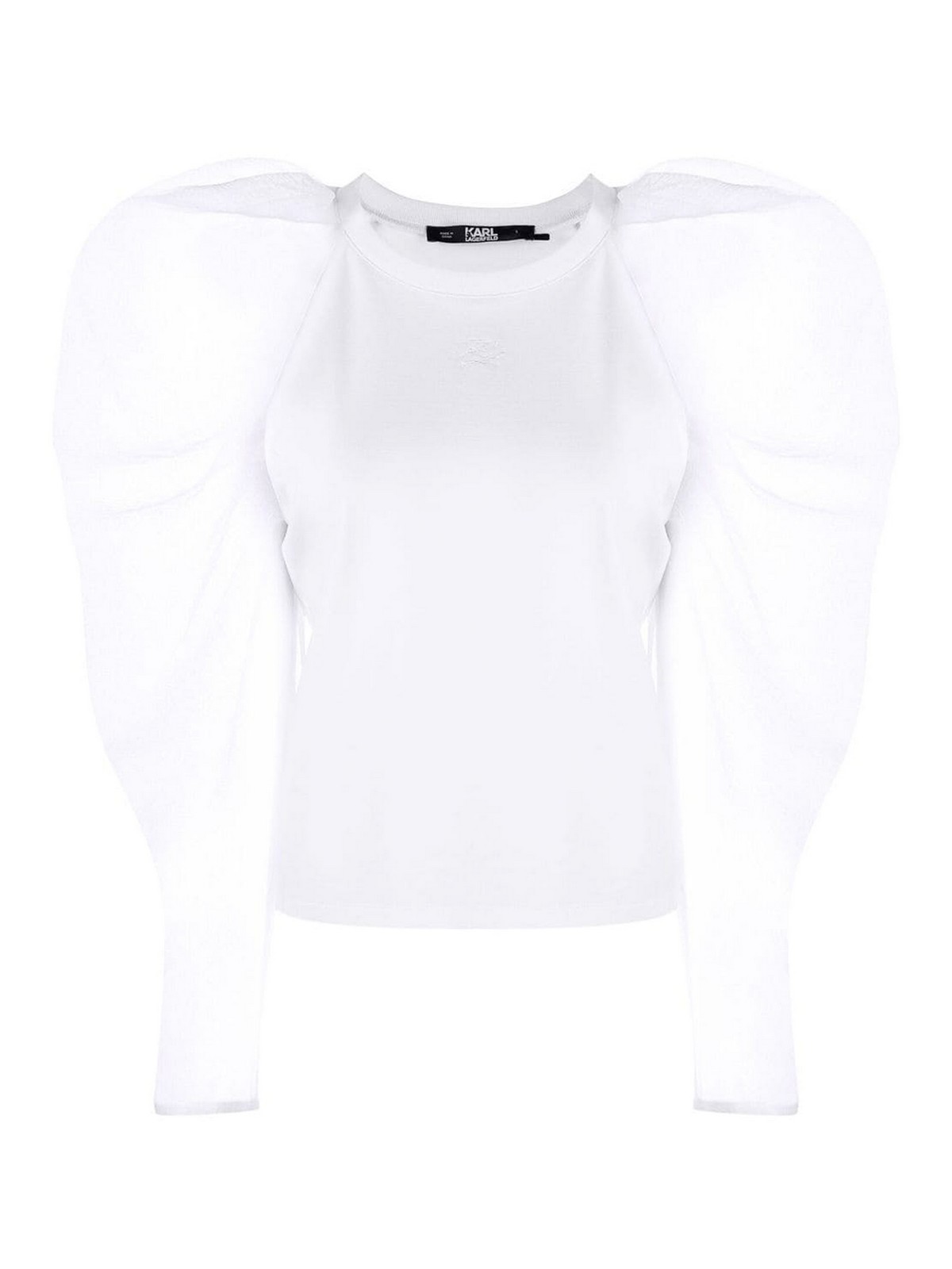 Huns pik organza puffy top 230W1717100 (KARL LAGERFELD / シャツ・ブラウス ) | KARL LAGERFELD (カール・ラガーフェルド)