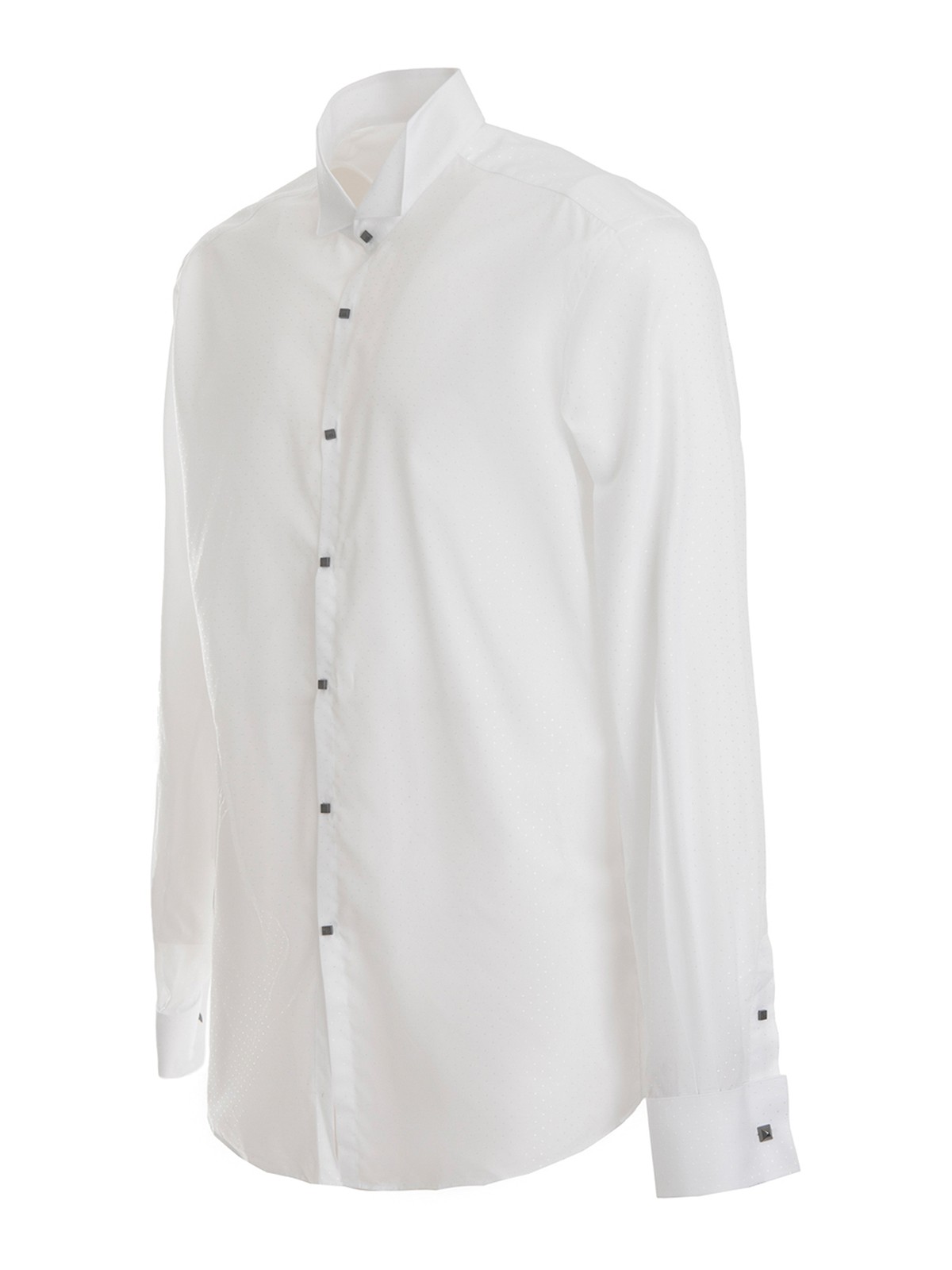 Microdots shirt snap buttons 6050066152161910 (KARL LAGERFELD / シャツ・ブラウス ) | KARL LAGERFELD (カール・ラガーフェルド)(1)
