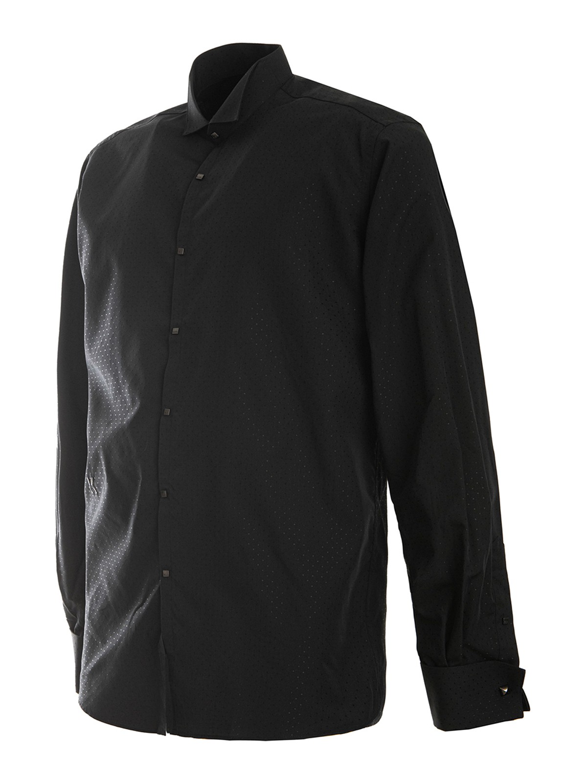 Microdots shirt snap buttons 60500661521619900 (KARL LAGERFELD / シャツ・ブラウス ) | KARL LAGERFELD (カール・ラガーフェルド)(1)