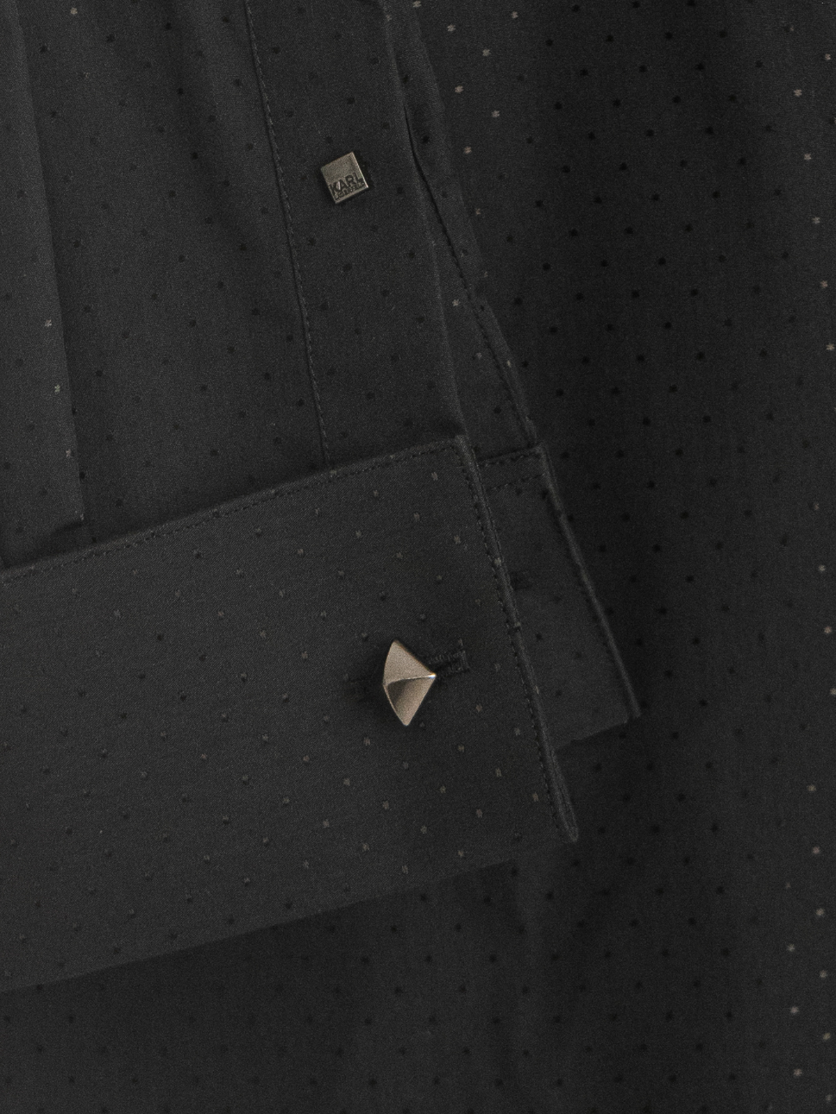 Microdots shirt snap buttons 60500661521619900 (KARL LAGERFELD / シャツ・ブラウス ) | KARL LAGERFELD (カール・ラガーフェルド)(4)