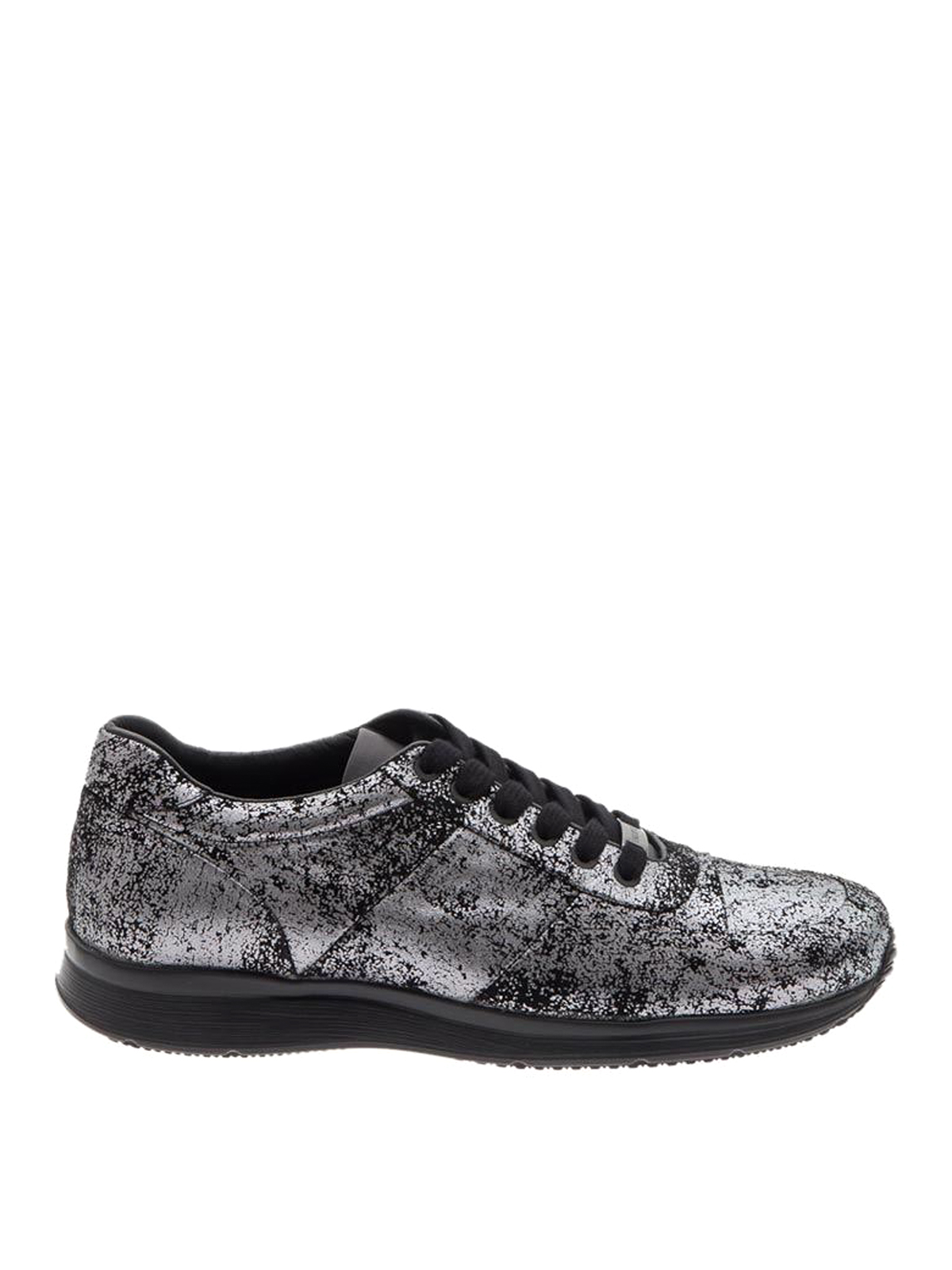 Silver craquel sneaker 856024672444ARGENTO (KARL LAGERFELD / スニーカー ) | KARL LAGERFELD (カール・ラガーフェルド)
