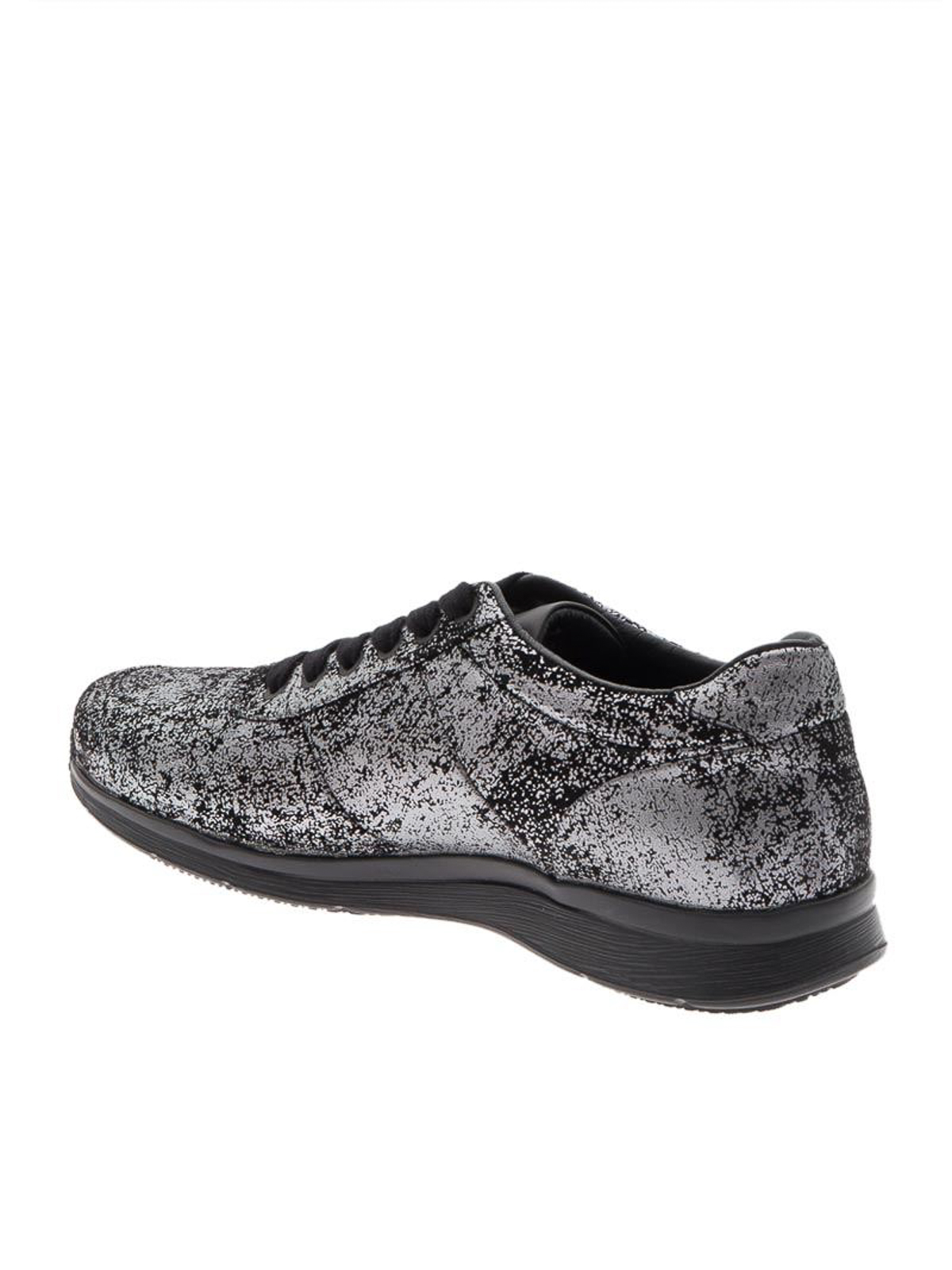 Silver craquel sneaker 856024672444ARGENTO (KARL LAGERFELD / スニーカー ) | KARL LAGERFELD (カール・ラガーフェルド)(1)
