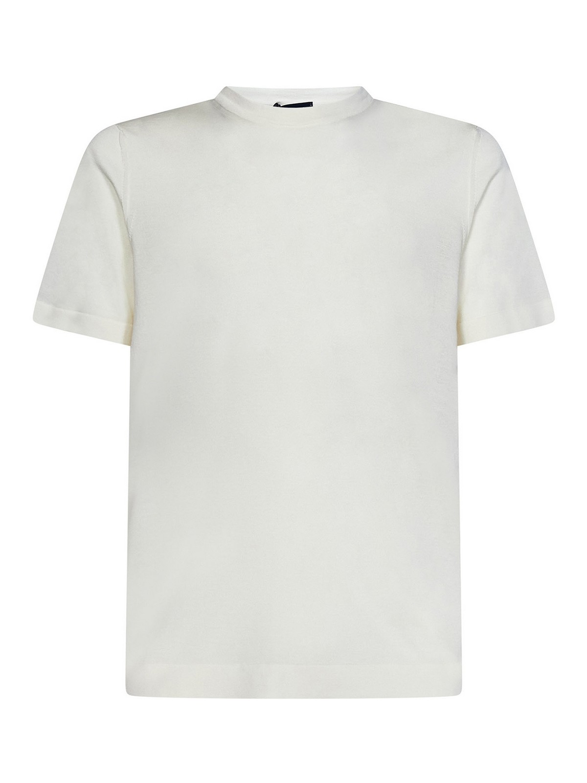 cotton knit crewneck t-shirt. D0GF100105 (Drumohr / Tシャツ・カットソー ) | Drumohr (ドルモア)