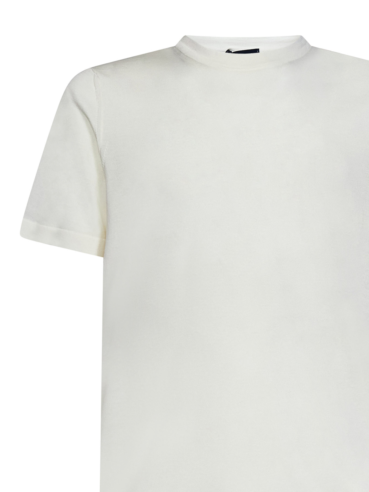 cotton knit crewneck t-shirt. D0GF100105 (Drumohr / Tシャツ・カットソー ) | Drumohr (ドルモア)(2)