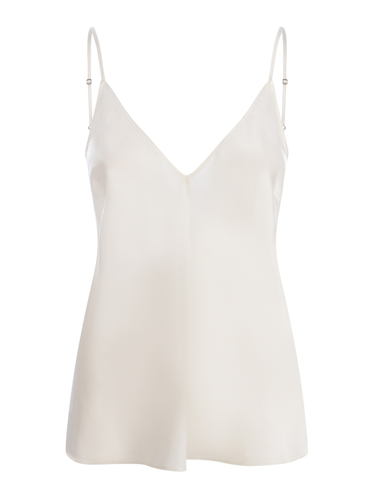 Top forte forte in silk satin 10061AVORIO (forte_forte / タンクトップ・キャミソール ) | forte_forte (フォルテ フォルテ)