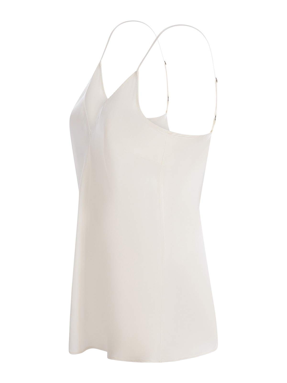 Top forte forte in silk satin 10061AVORIO (forte_forte / タンクトップ・キャミソール ) | forte_forte (フォルテ フォルテ)(1)