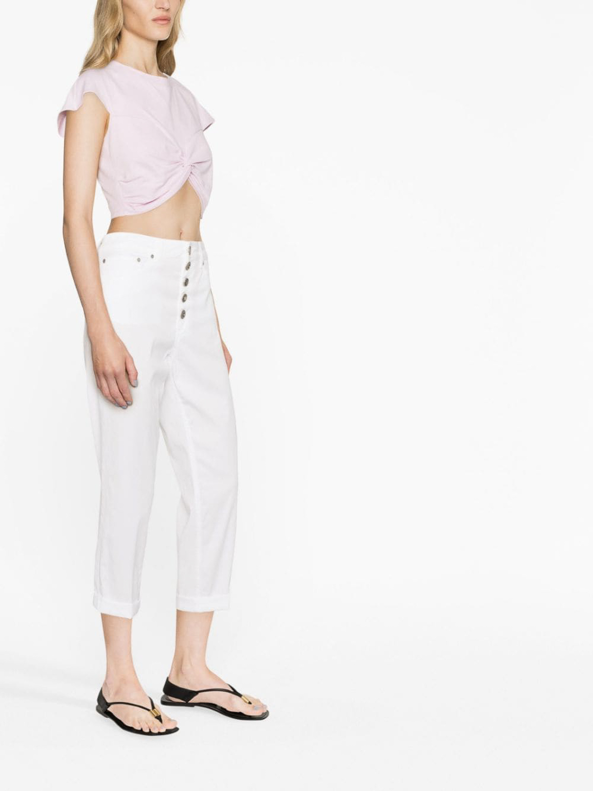 Koons loose-fit cropped jeans DP268BGSE068DBM5DD000 (DONDUP / ジーンズ ) | DONDUP (ドンダップ)(1)