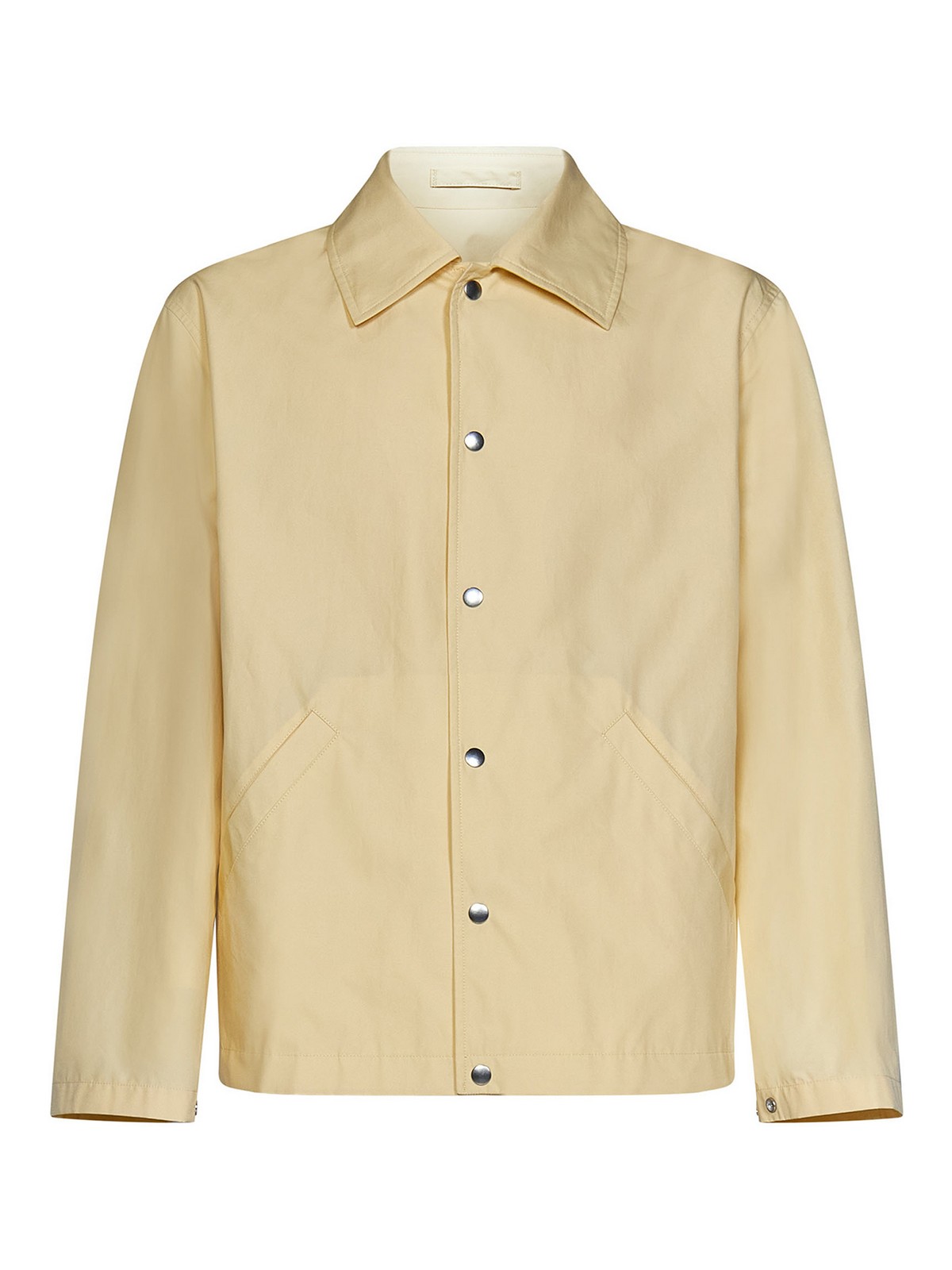 Pastel yellow lightweight cotton popl J23BN0003J45071740 (Jil Sander / シャツ・ブラウス ) | Jil Sander (ジルサンダー)