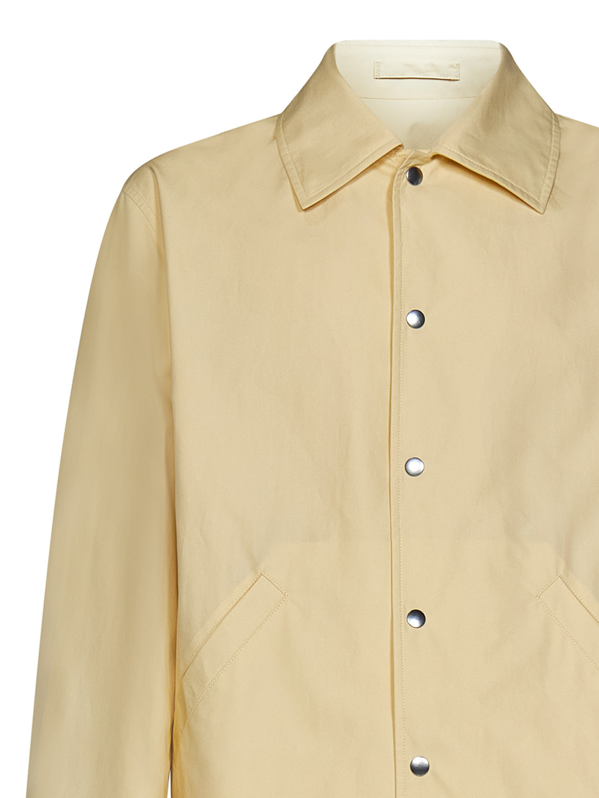 Pastel yellow lightweight cotton popl J23BN0003J45071740 (Jil Sander / シャツ・ブラウス ) | Jil Sander (ジルサンダー)(2)