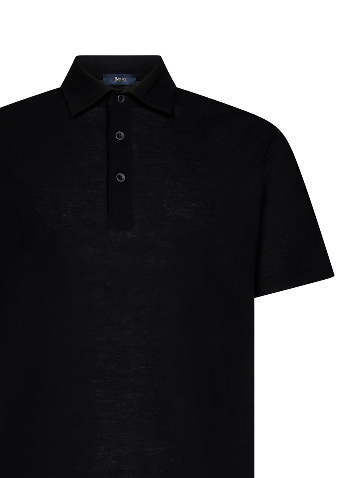 Black short-sleeved polo shirt JPL00115U520059300 (Herno / ポロシャツ ) | Herno (ヘルノ)(2)