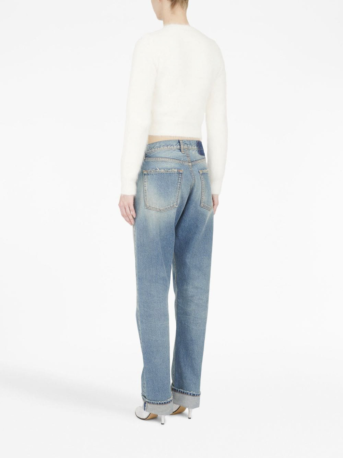 Maison Margiela Cropped Textured Cardigan S29HP0001S18269101 (MM6 Maison Margiela / ニット・セーター・カーディガン ) | MM6 Maison Margiela (エムエムシックス)(4)