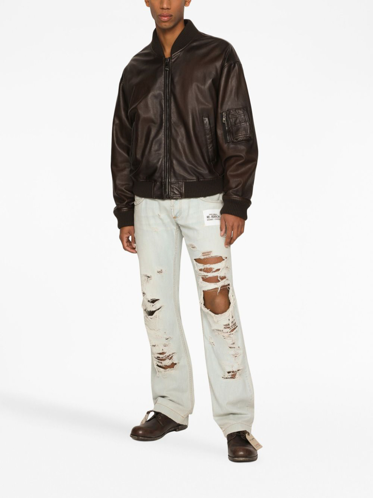 Dolce & gabbana coats G9AKKLHULS1M1512 (Dolce & Gabbana / レザー&ファージャケット・コート ) | Dolce & Gabbana (ドルチェガッバーナ)(3)