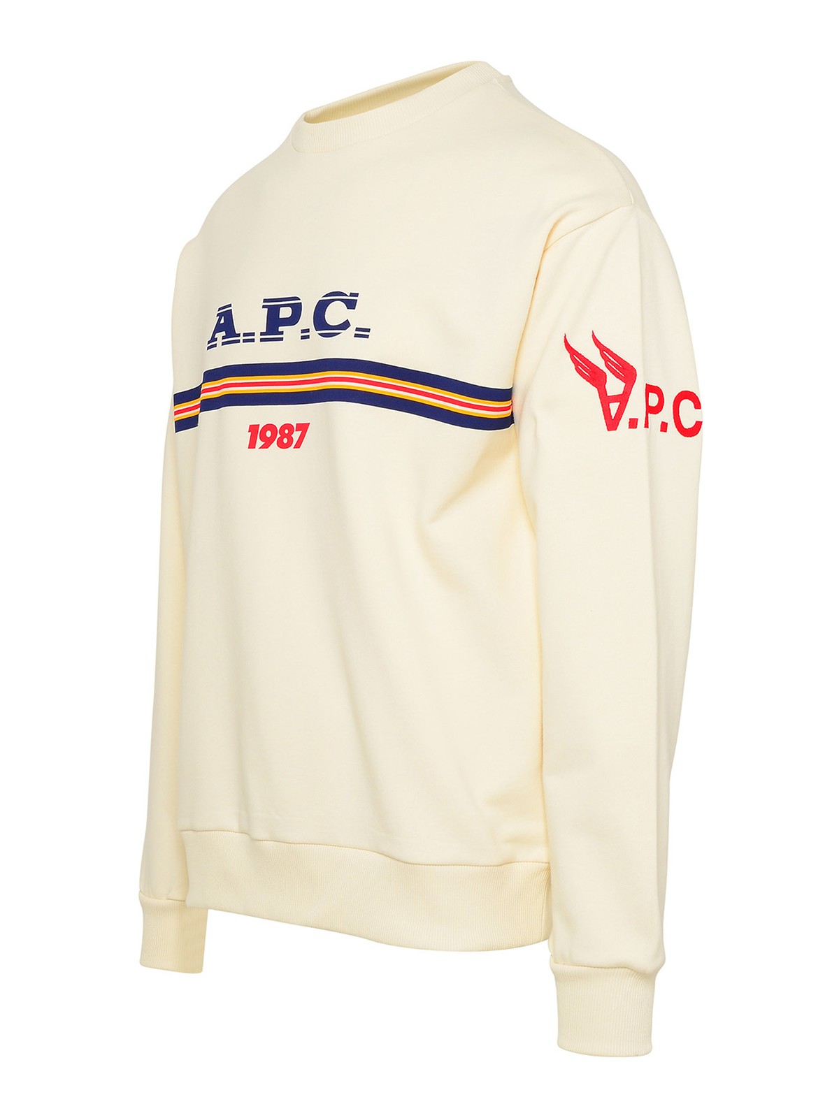 Adam sweatshirt in ivory cotton COEIPH27837AAD (A.P.C. / スウェット・フーディー ) | A.P.C. (アーペーセー)(2)