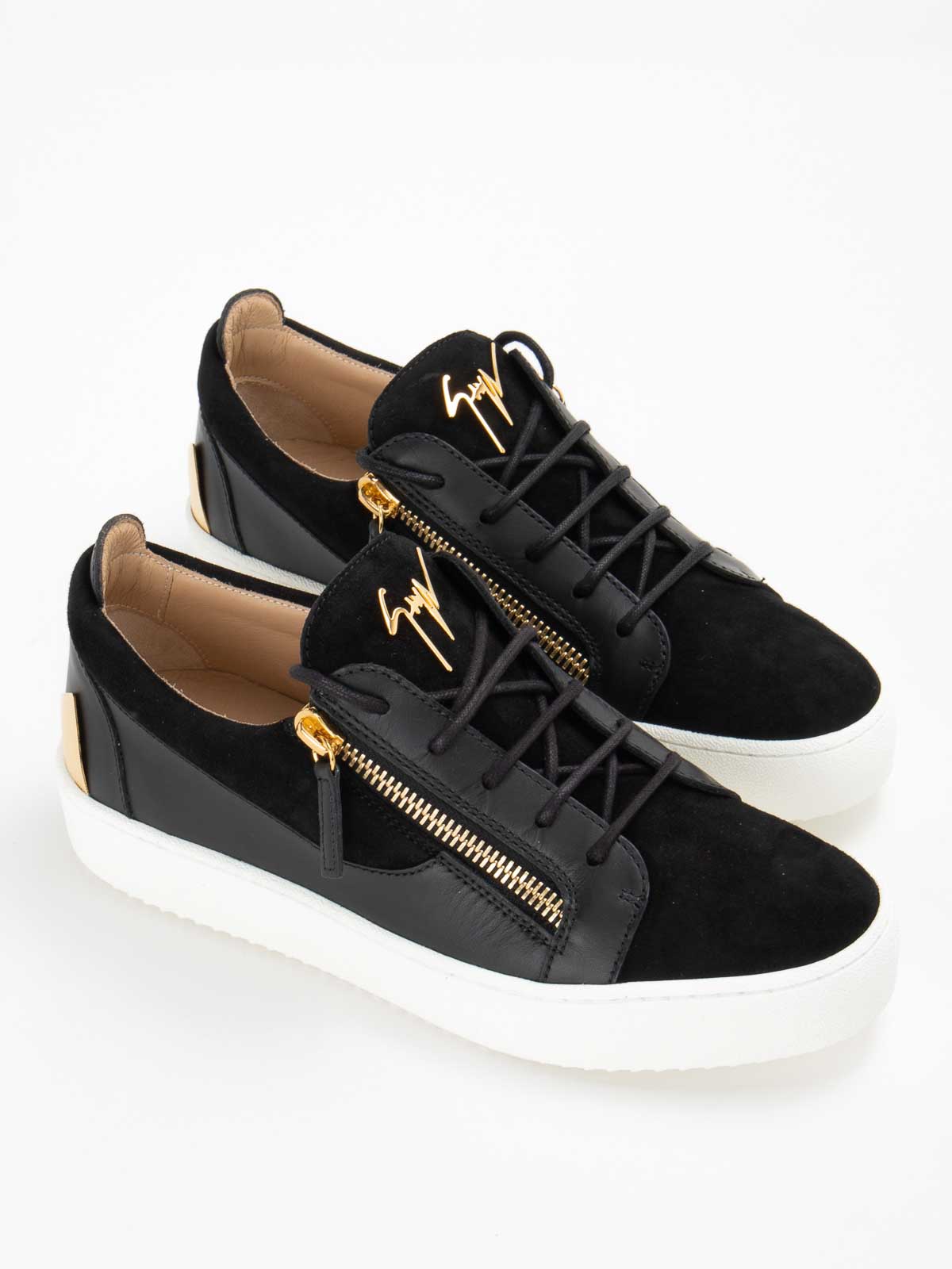 Logo Sneakers RM30055NERO (GIUSEPPE ZANOTTI / スニーカー ) | GIUSEPPE ZANOTTI (ジュゼッペ ザノッティ)(1)