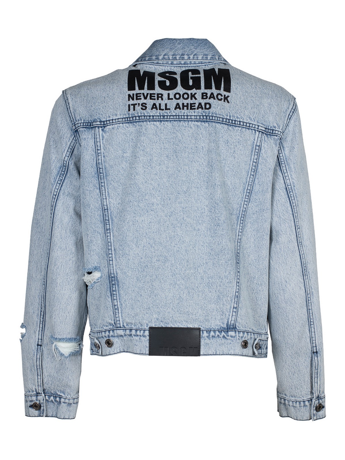 Jacket marble destroyed 3440MH49LM237286 (MSGM / カジュアルジャケット ) | MSGM (エムエスジーエム)(2)