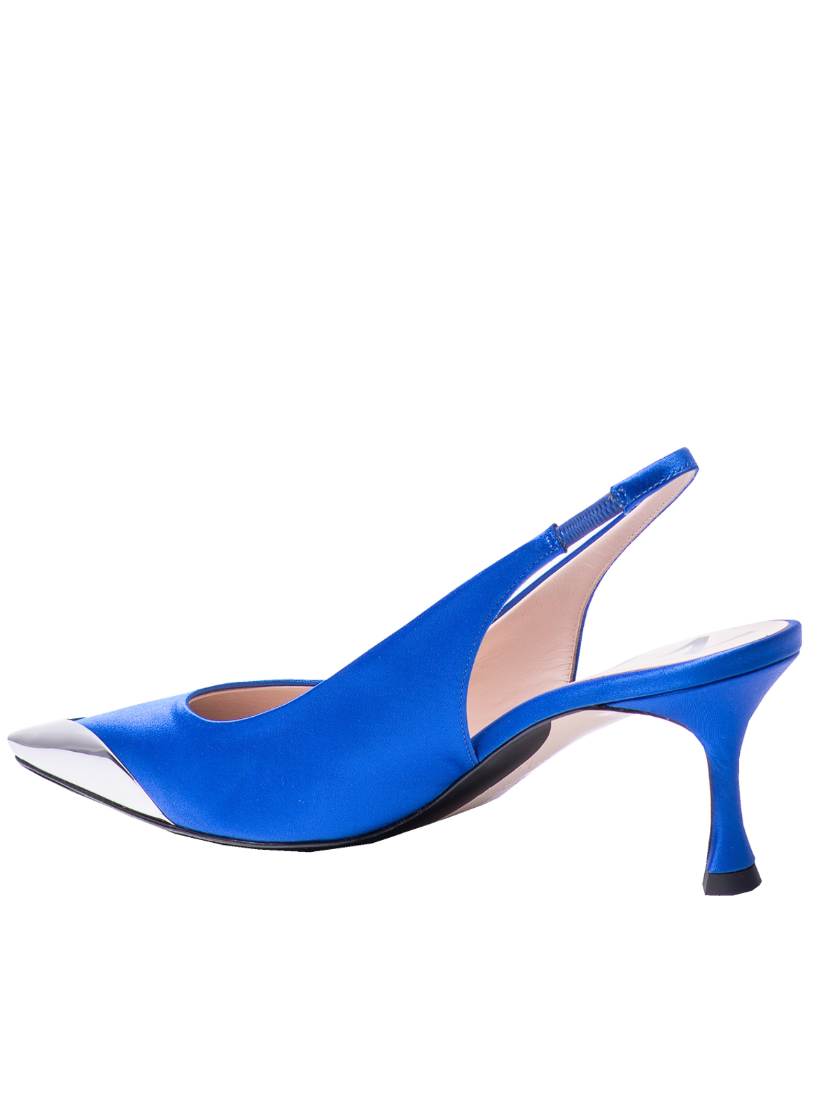 Slingback satin shoes 23ECPXNV15050X041 (N°21 / パンプス・ハイヒール ) | N°21 (ヌメロ ヴェントゥーノ)(2)