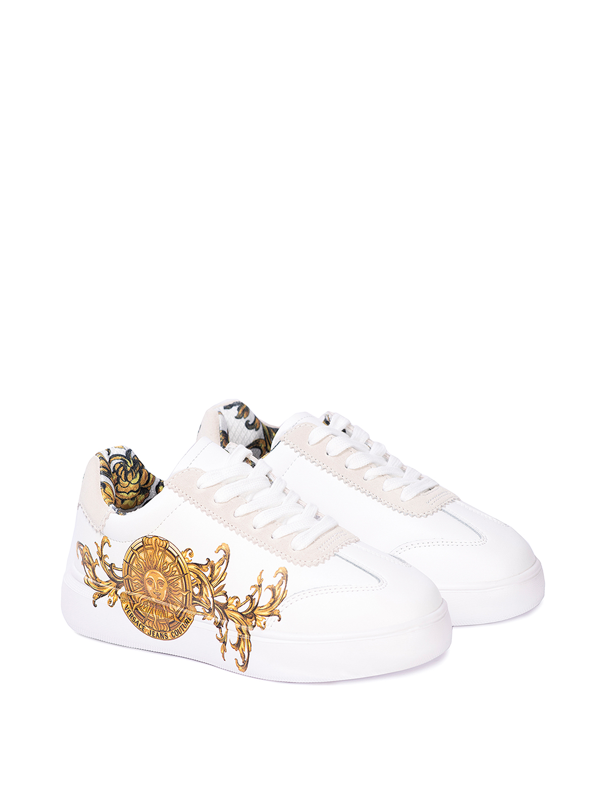 Frame baroque sneakers 72VA3SG5ZP080G03 (VERSACE JEANS COUTURE / スニーカー ) | VERSACE JEANS COUTURE (ヴェルサーチェ ジーンズ クチュール)(1)