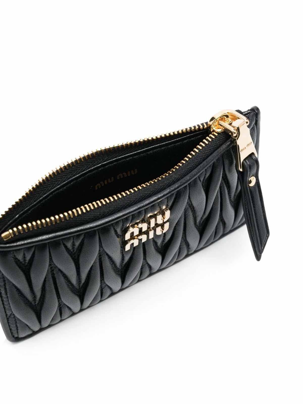 Matelass leather wallet 5MB0602FPPF0002 (MIU MIU / 財布・カードケース ) | MIU MIU (ミュウミュウ)(2)