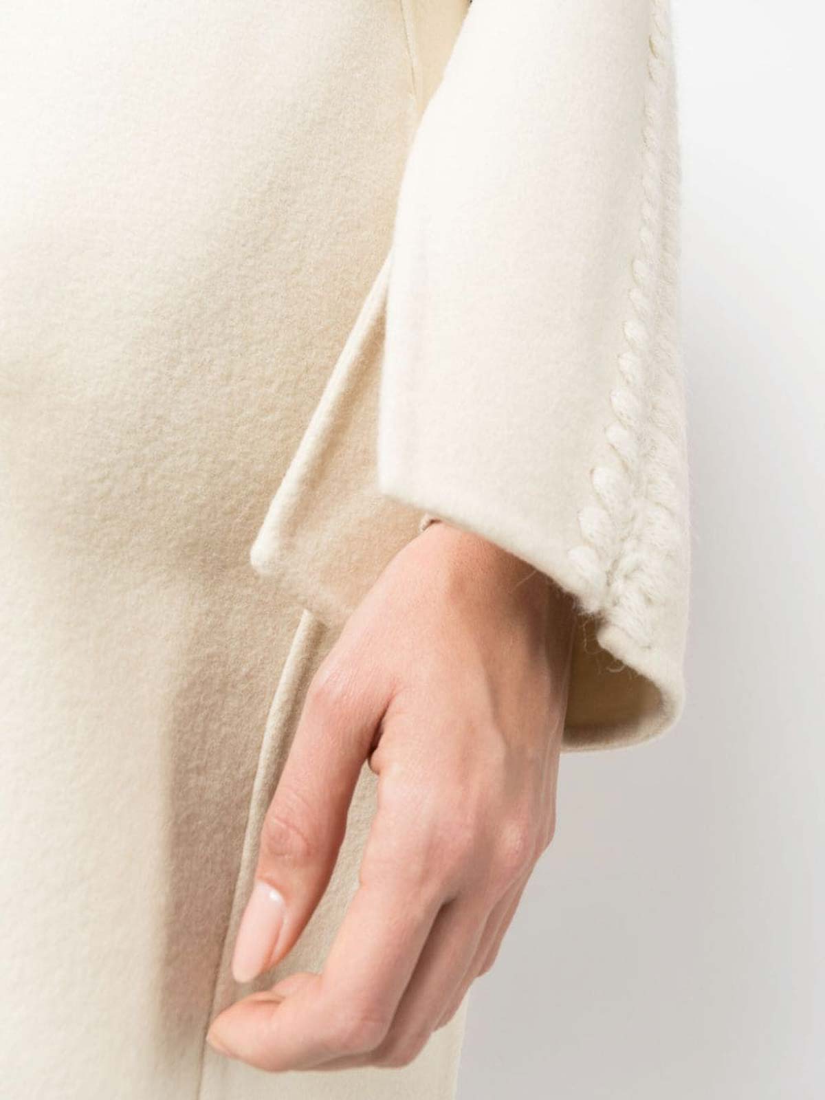 Notched-Lapels Wool Coat D436D310RHNG10107 (ERMANNO SCERVINO / コート ) | ERMANNO SCERVINO (エルマンノ シェルヴィーノ)(1)