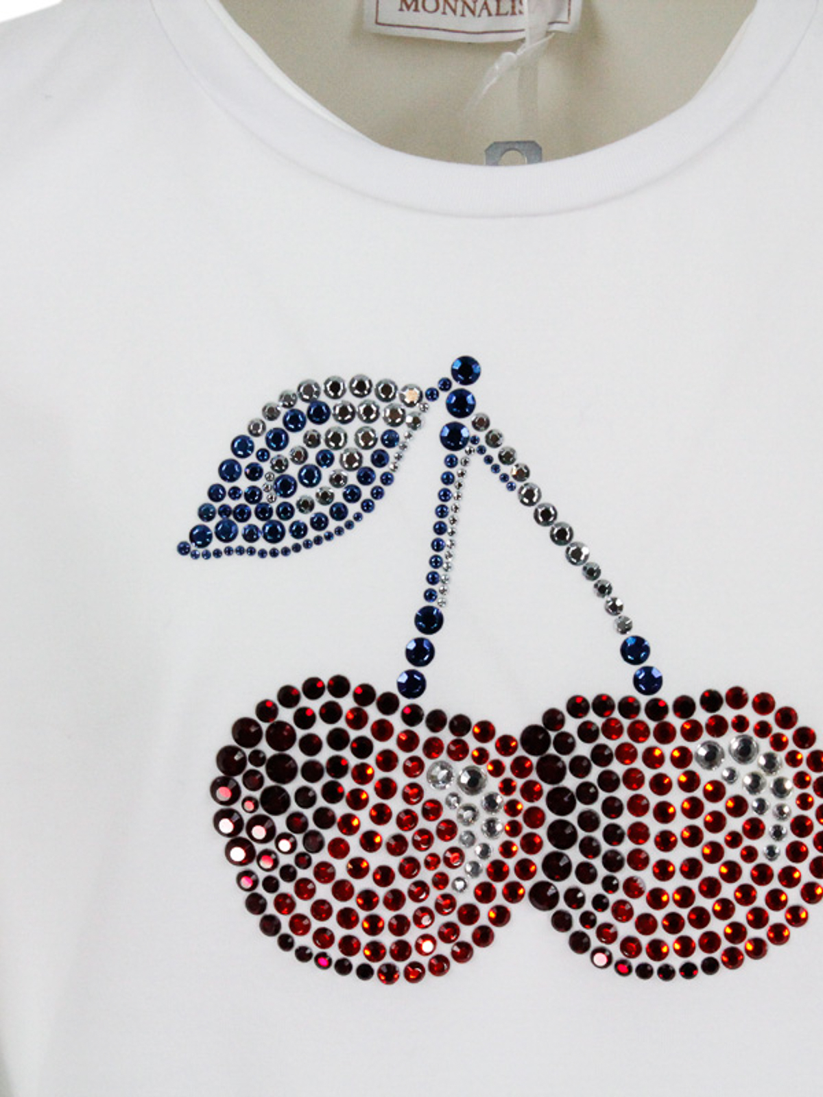 Monnalisa Dress white 11A90212029952 (MONNALISA / ワンピース・ドレス・オールインワン ) | MONNALISA (モナリザ)(1)