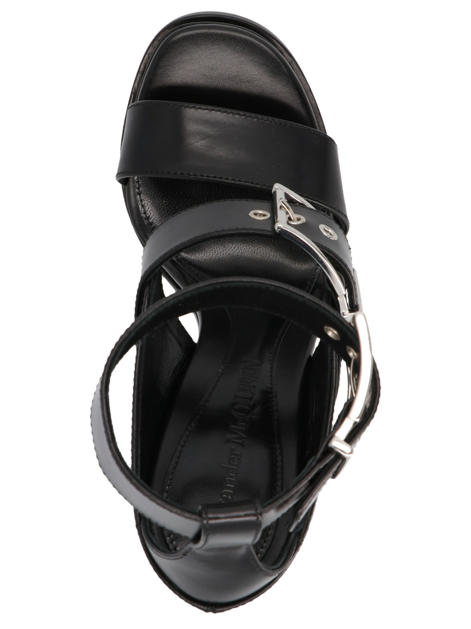 Straps leather sandals 734984WHSWD1081 (Alexander McQUEEN / サンダル ) | Alexander McQUEEN (アレキサンダー・マックイーン)(2)