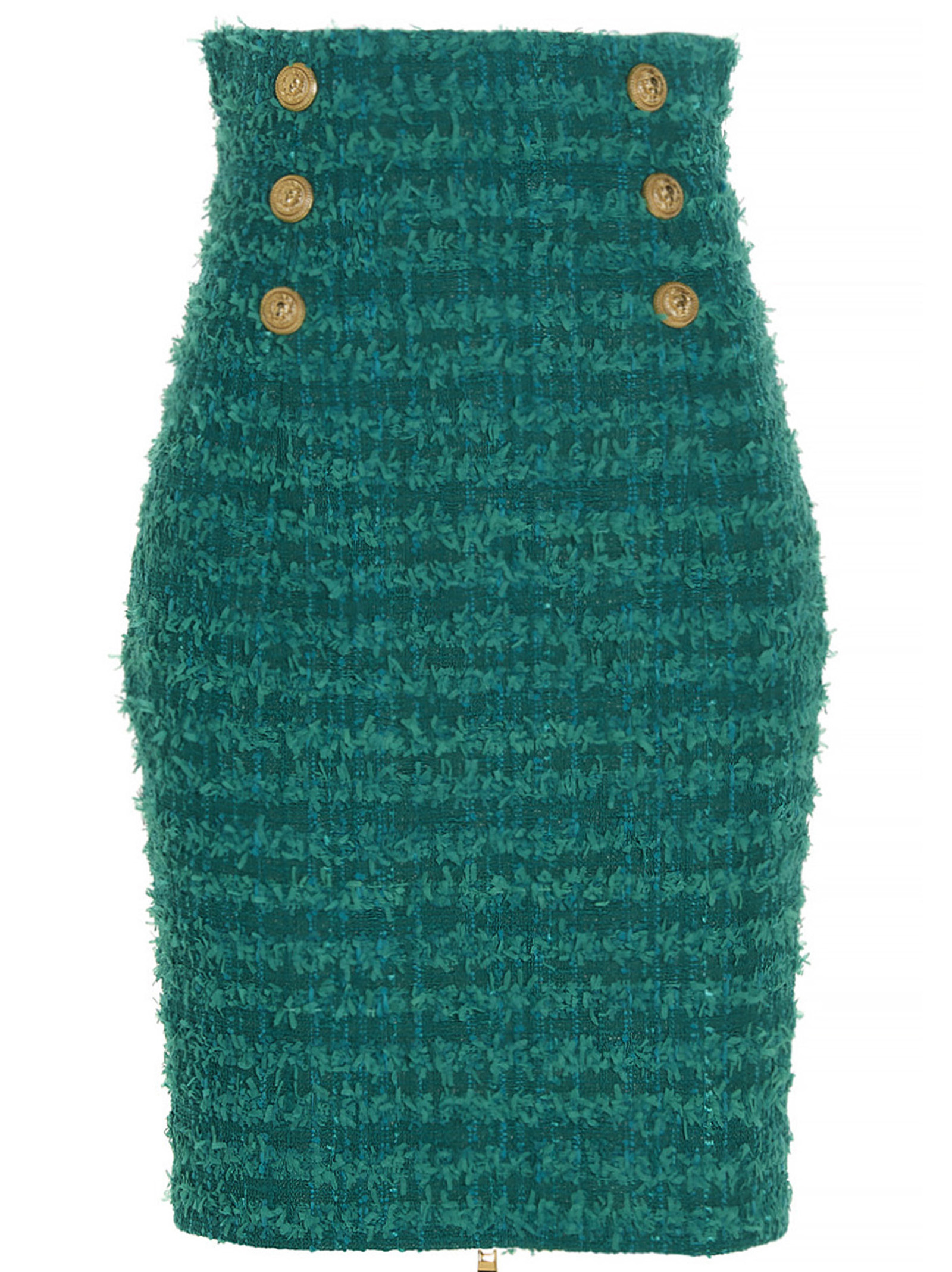 Logo button tweed skirt AF1LB288XE367CG (Balmain / スカート ) | Balmain (バルマン)