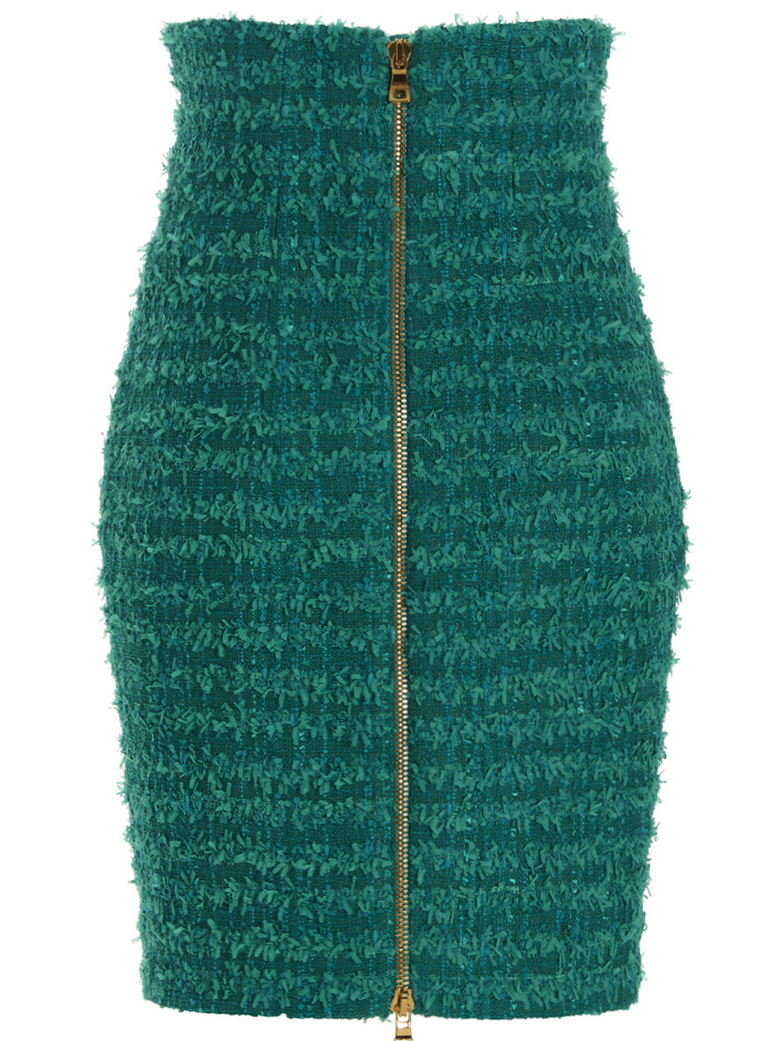 Logo button tweed skirt AF1LB288XE367CG (Balmain / スカート ) | Balmain (バルマン)(1)