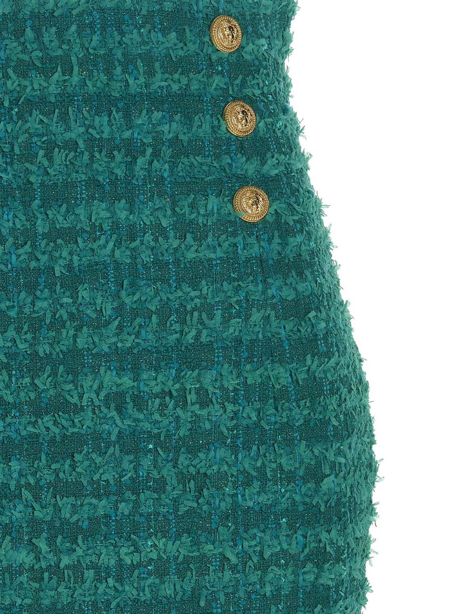 Logo button tweed skirt AF1LB288XE367CG (Balmain / スカート ) | Balmain (バルマン)(2)