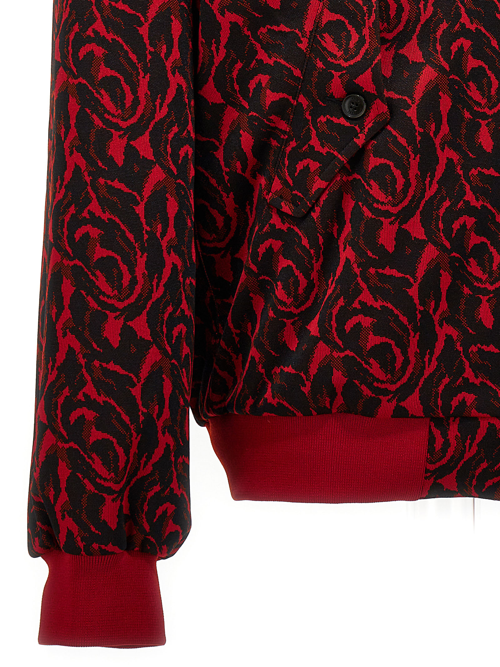 'Jacquard needles' bomber jacket BRCPS0961500 (BARACUTA / カジュアルジャケット・ベスト ) | BARACUTA (バラクータ)(3)